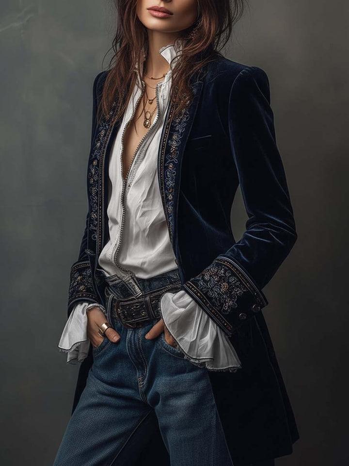 Fedrix™ Long Vintage Coat