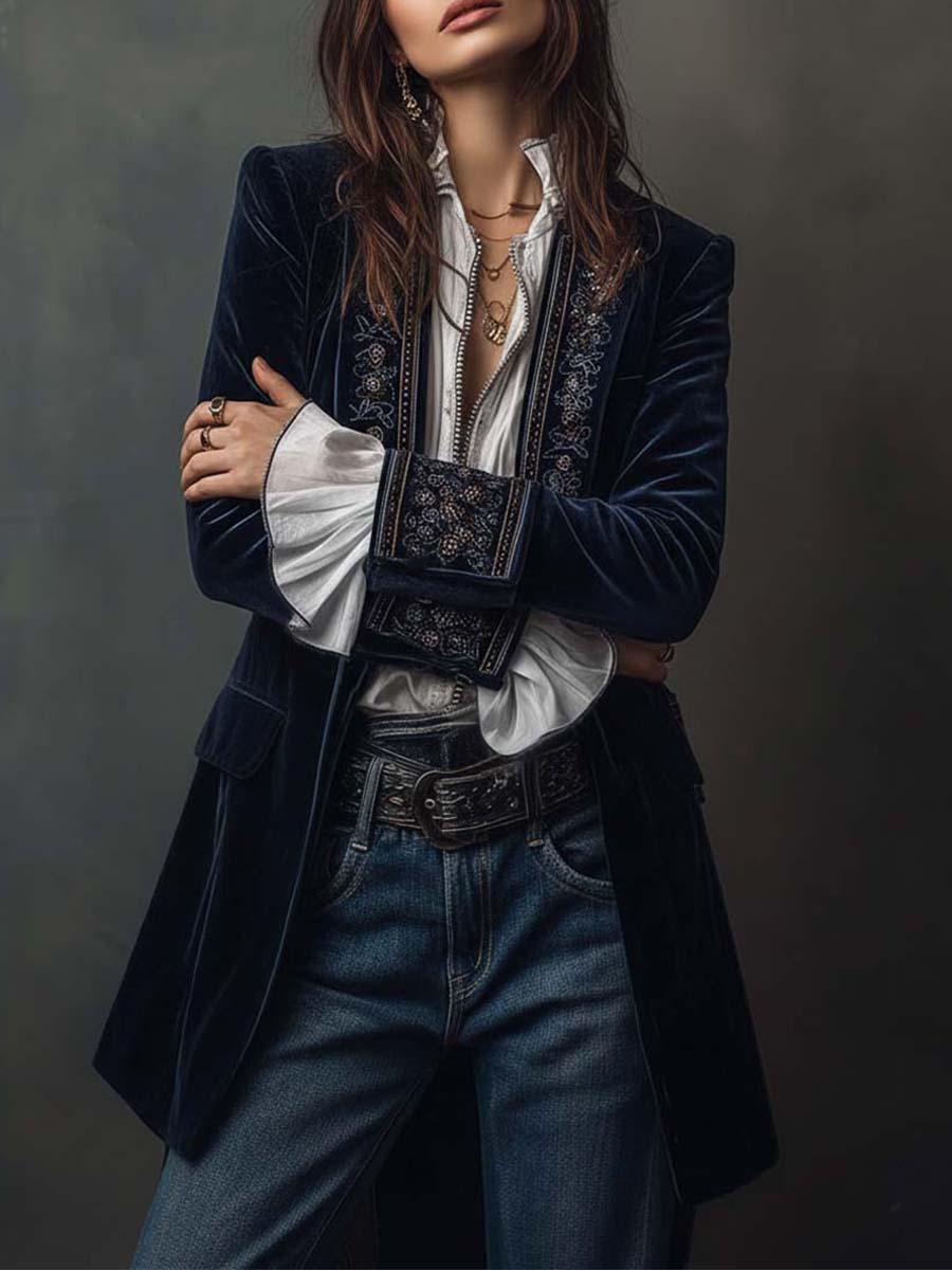 Fedrix™ Long Vintage Coat