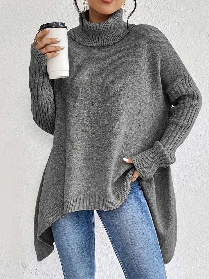Sarvion™ Langer Turtleneck Sweater