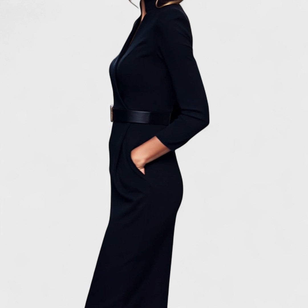 Seral™ Black Dress Elegant