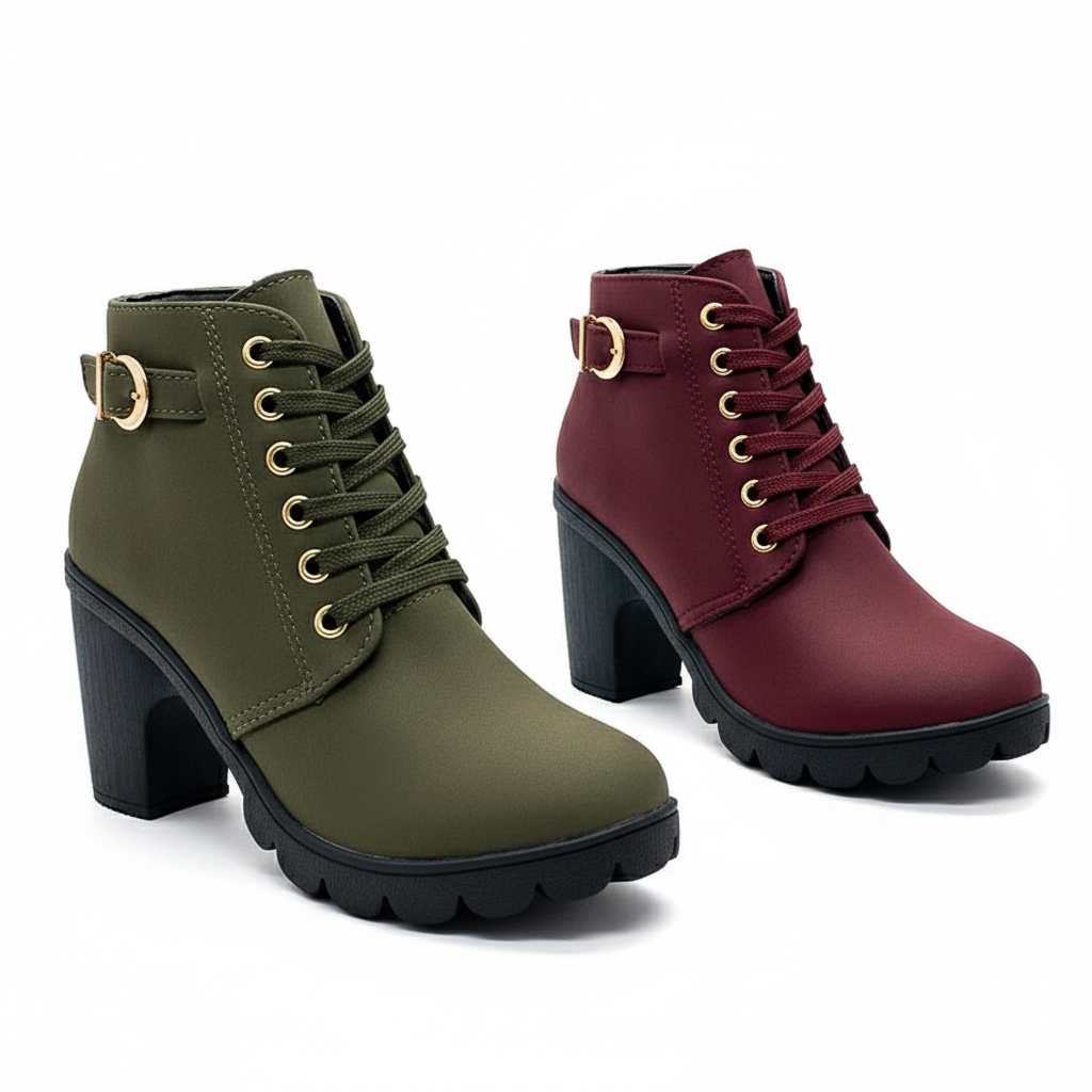 Olyvaris™ ankle boots with block heel