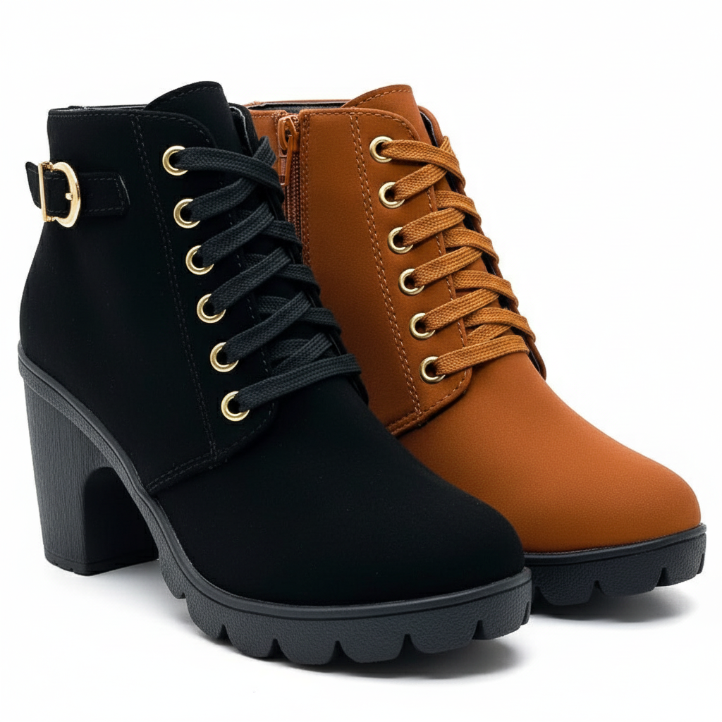 Olyvaris™ ankle boots with block heel