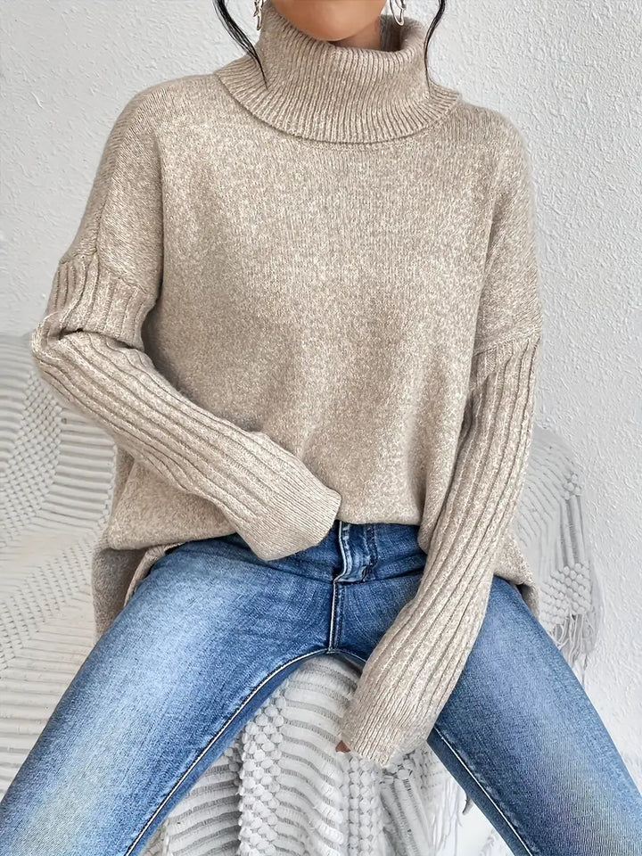 Sarvion™ Langer Turtleneck Sweater