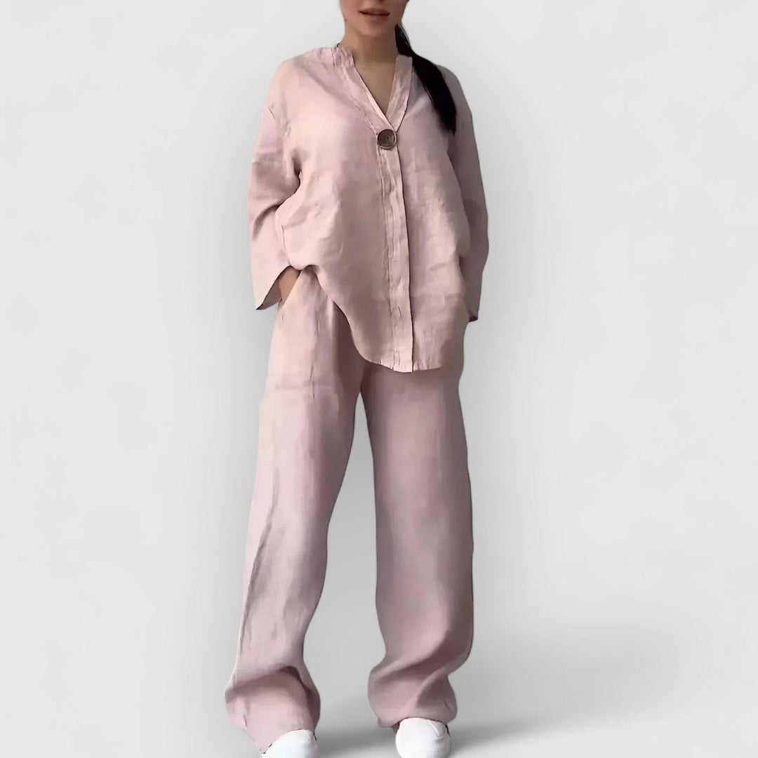 Caleno™ two-piece set with summery flair