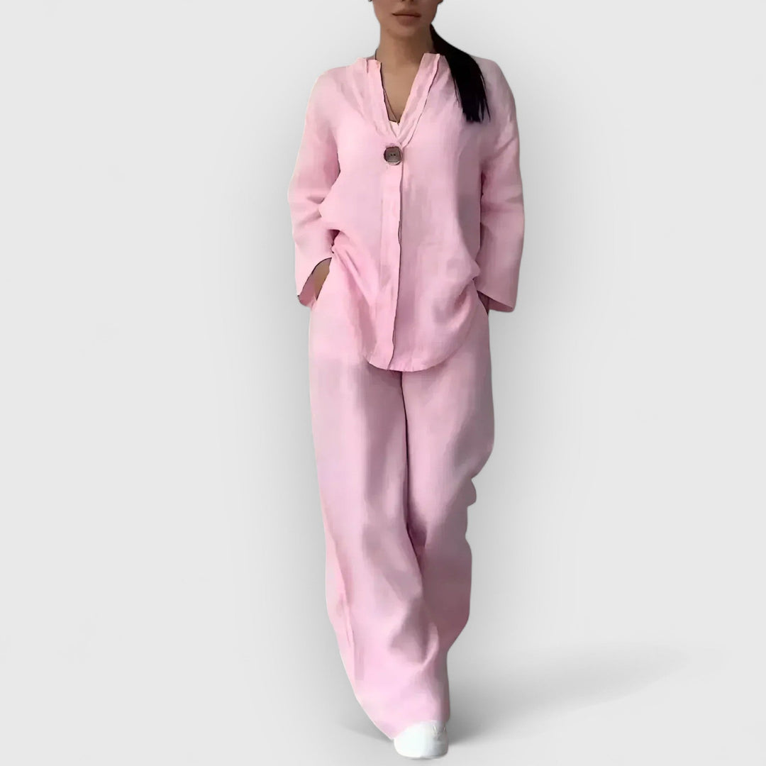 Caleno™ two-piece set with summery flair