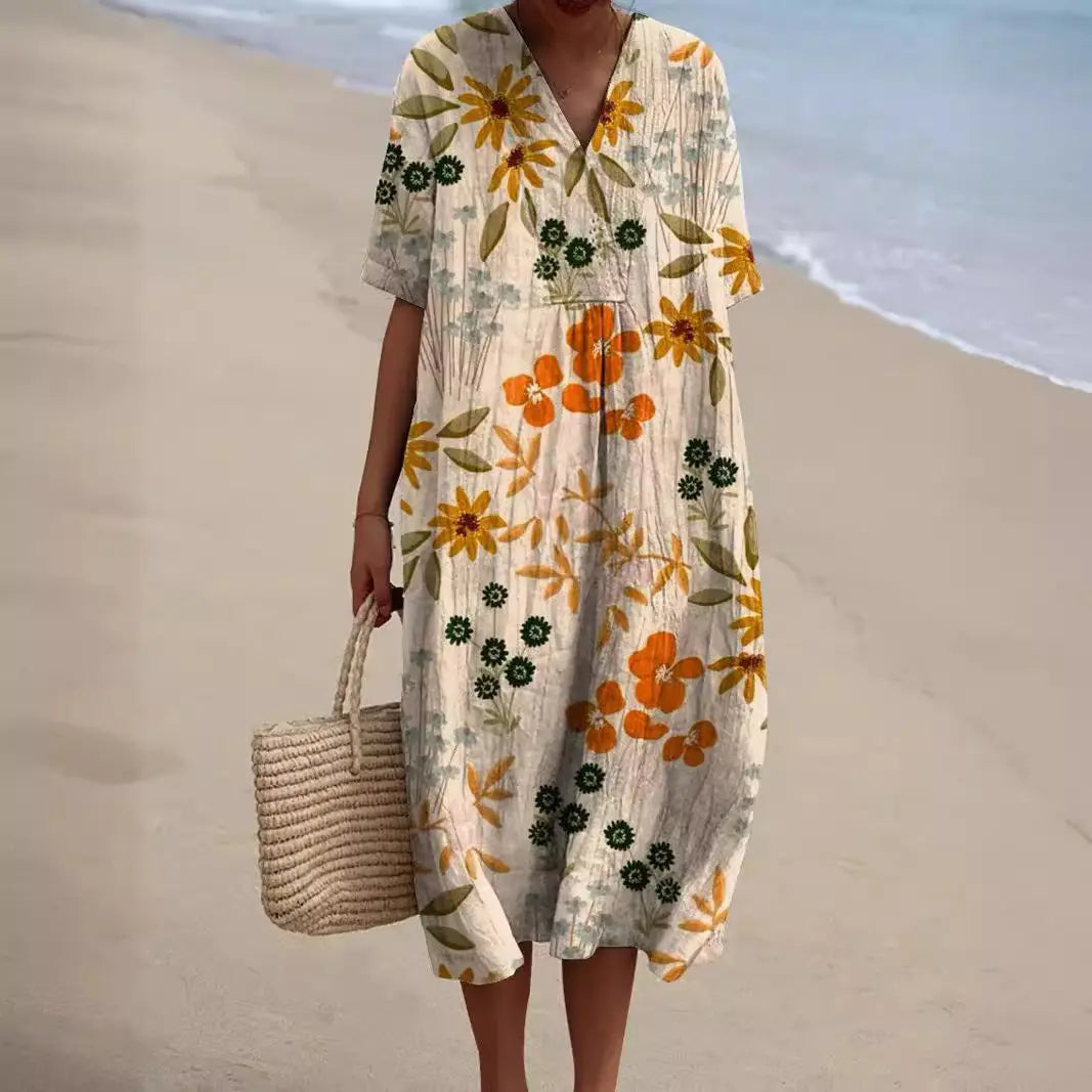 Elif™ Floral Summer Dress