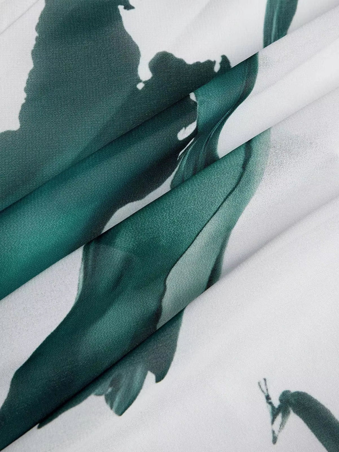 Elvano™ maxi dress with watercolor pattern