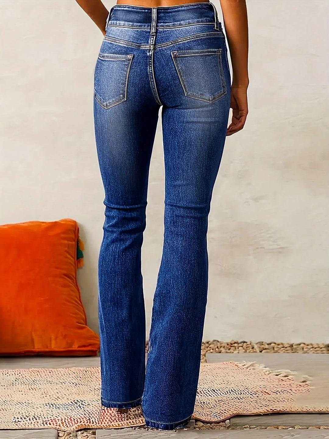Esra™ High-Waisted Flared Jeans