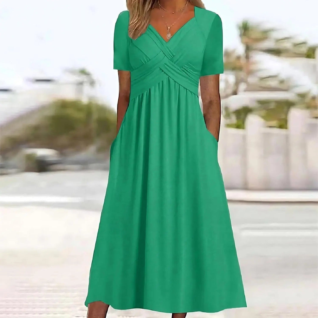 Nirela™ Elegant Midi Dress