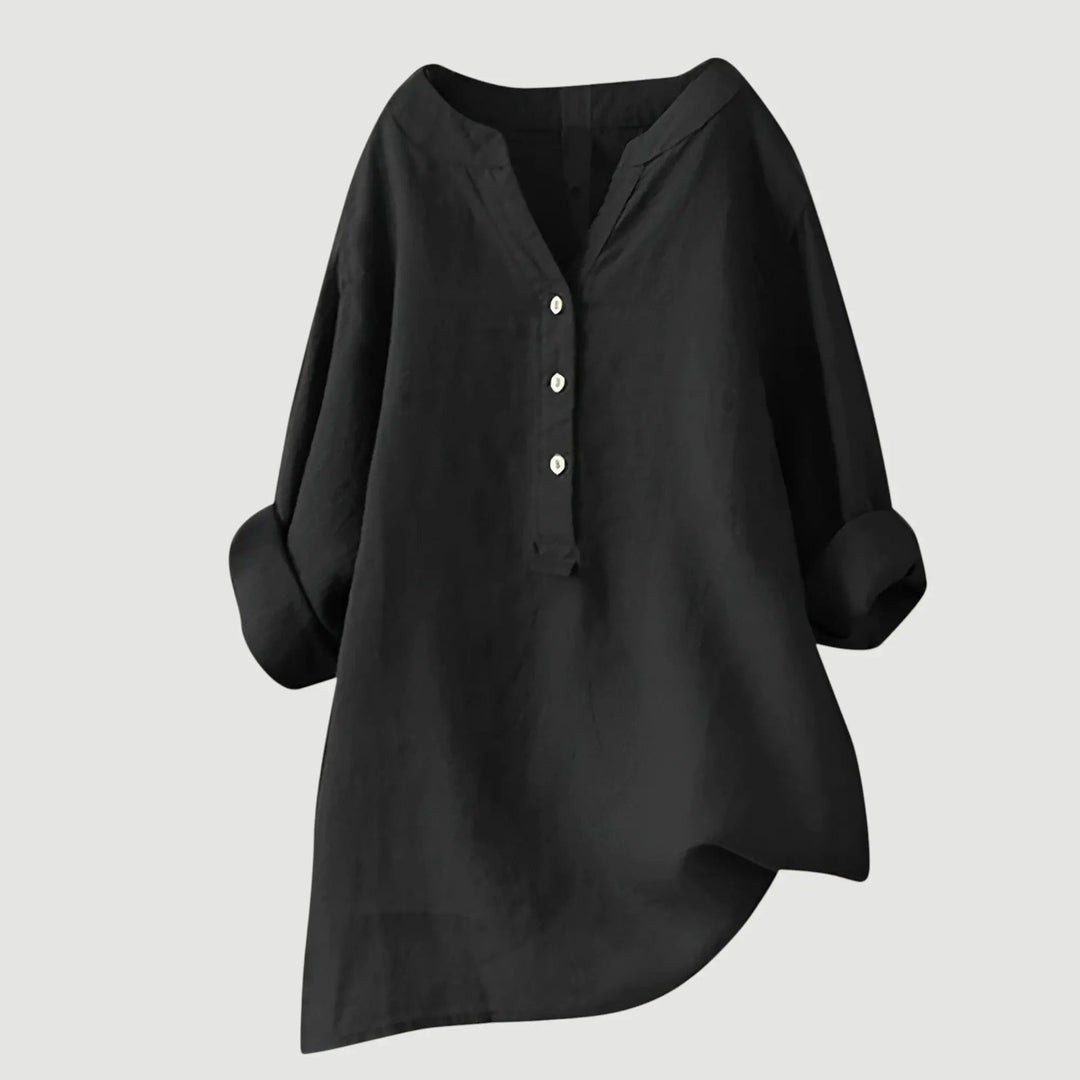Lero™ Airy Shirt with Button Placket