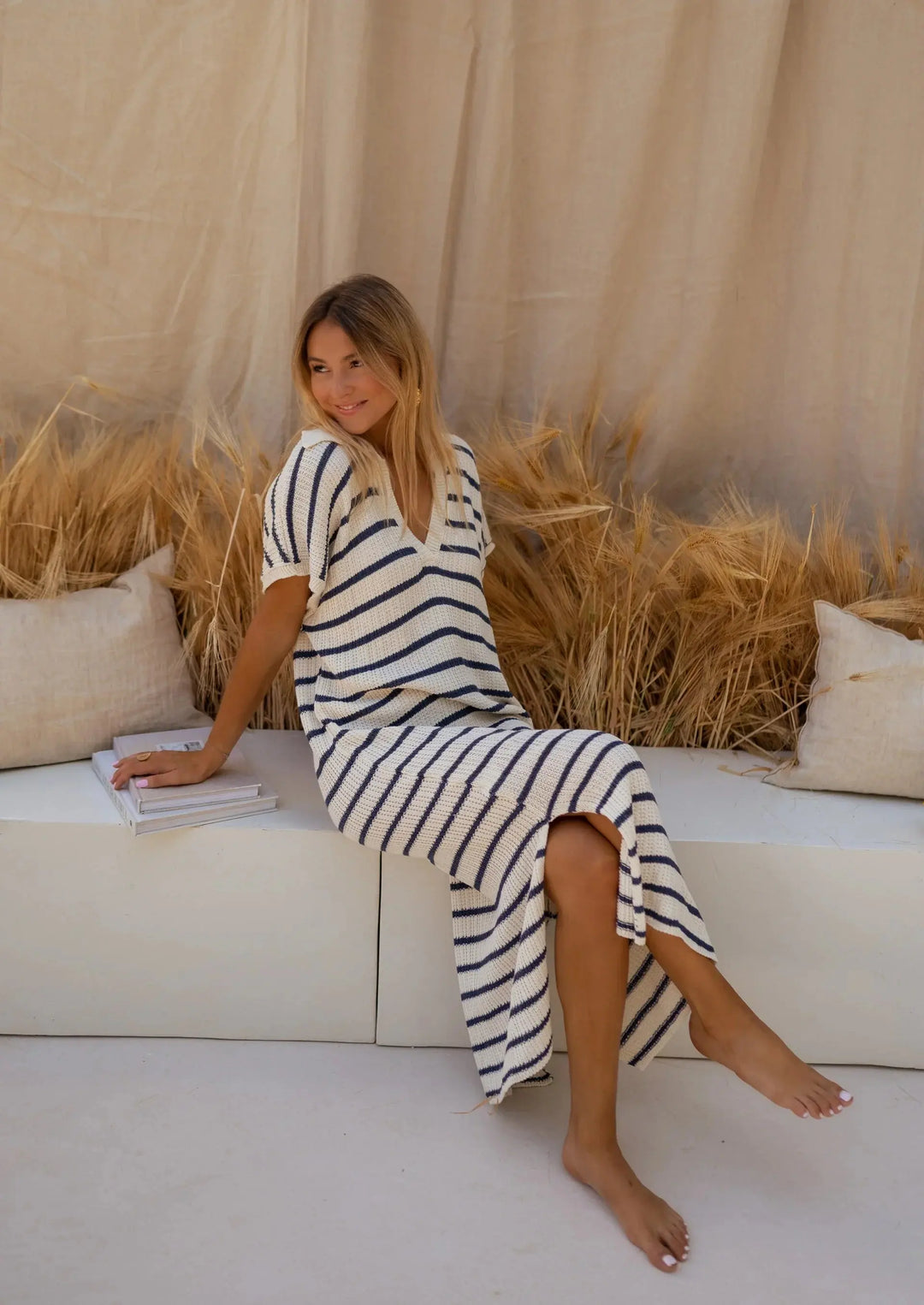 Linnea™ Striped Knit Dress