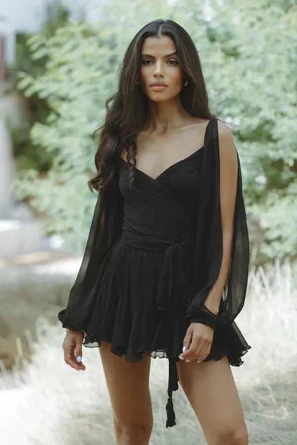 Liora™ mini dress with balloon sleeves