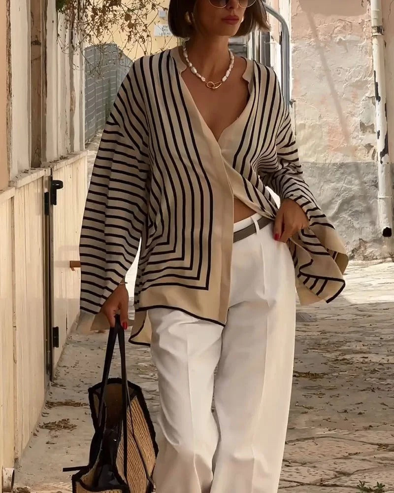 Malric™ Striped Casual Shirt