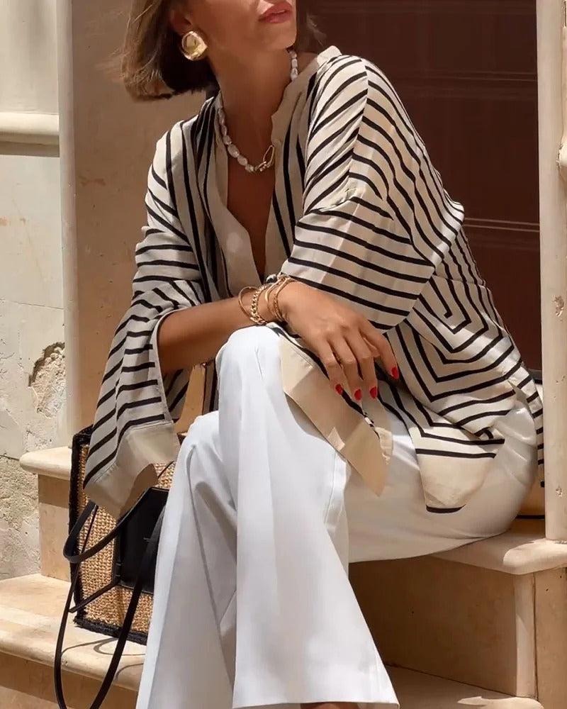 Malric™ Striped Casual Shirt