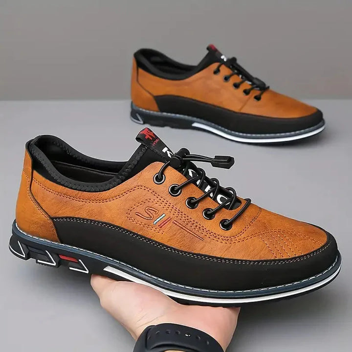 Marviero™ Handmade Oxford Lace-up Shoes
