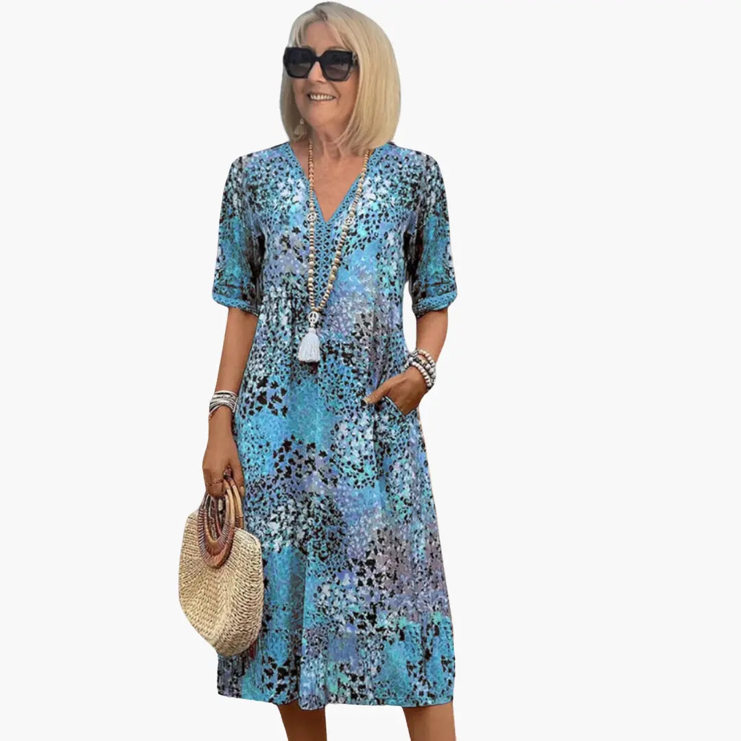 Nayla™ feminine floral dress