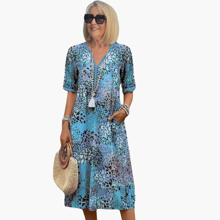 Nayla™ feminine floral dress