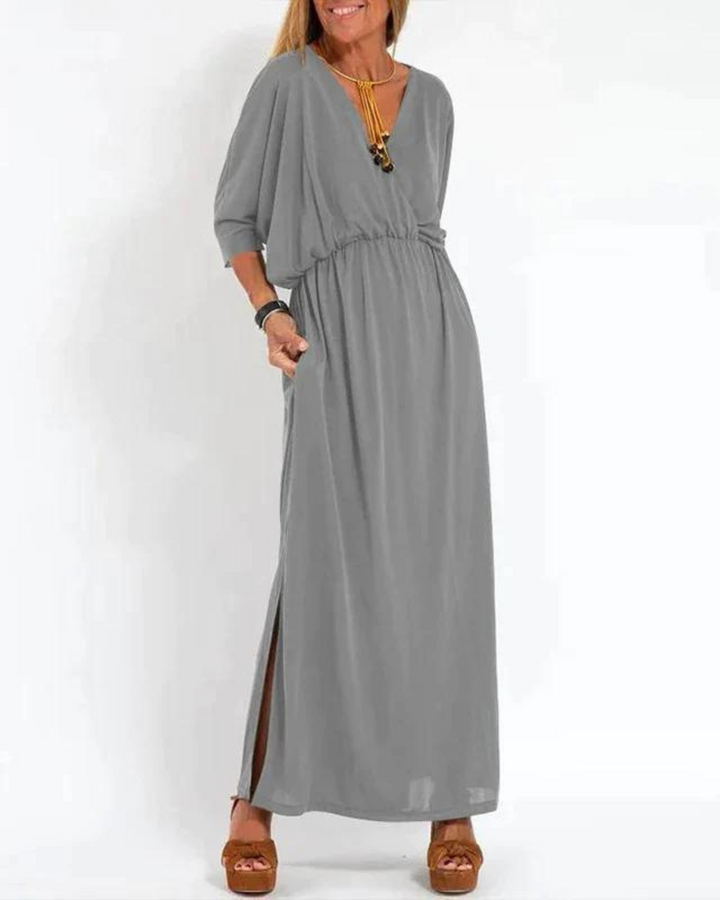 Odina™ Vintage-inspired Maxi Dress