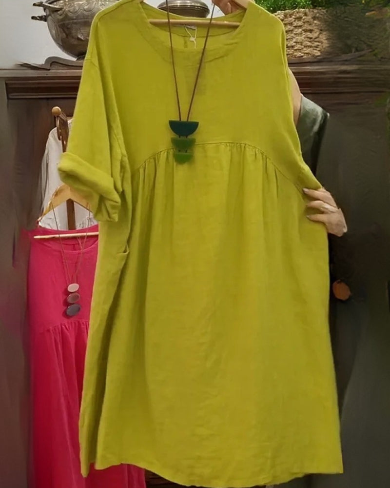 Oraya™ Airy Dress with Natural Flair
