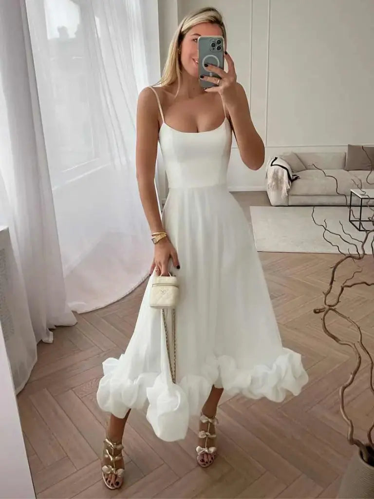 Orion™ Elegant Ruffle Dress