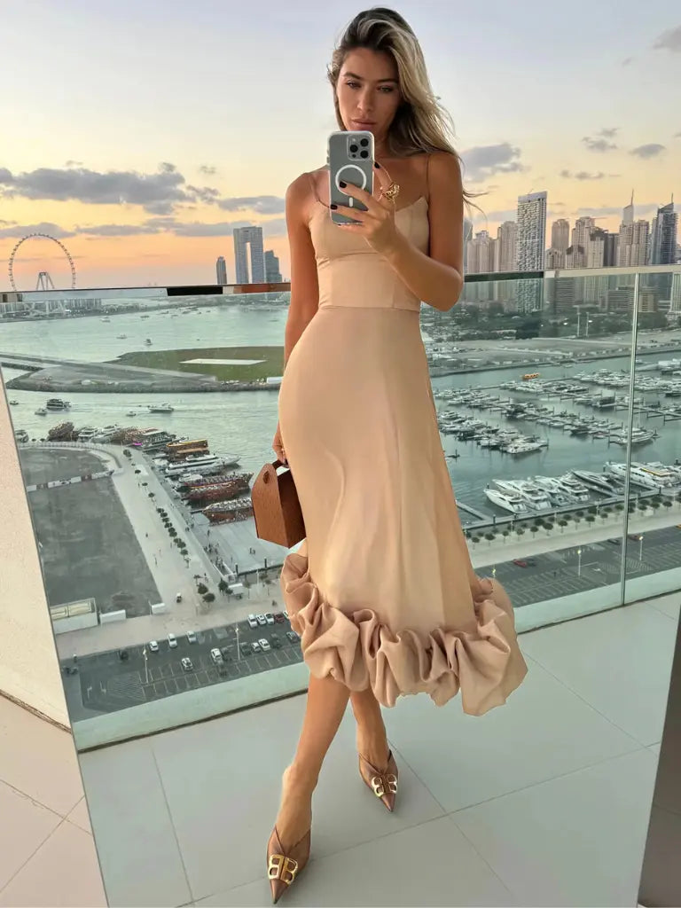 Orion™ Elegant Ruffle Dress