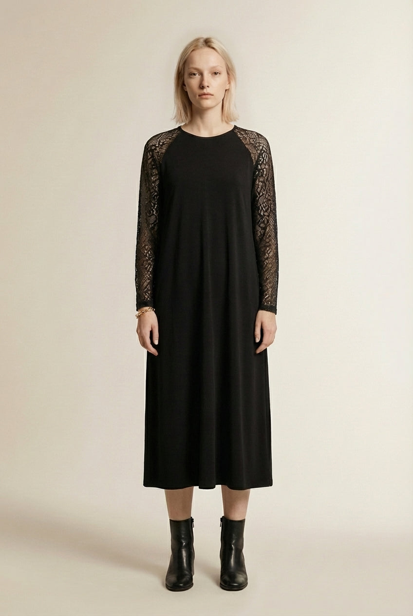 Delvra™ Elegant Lace Dress