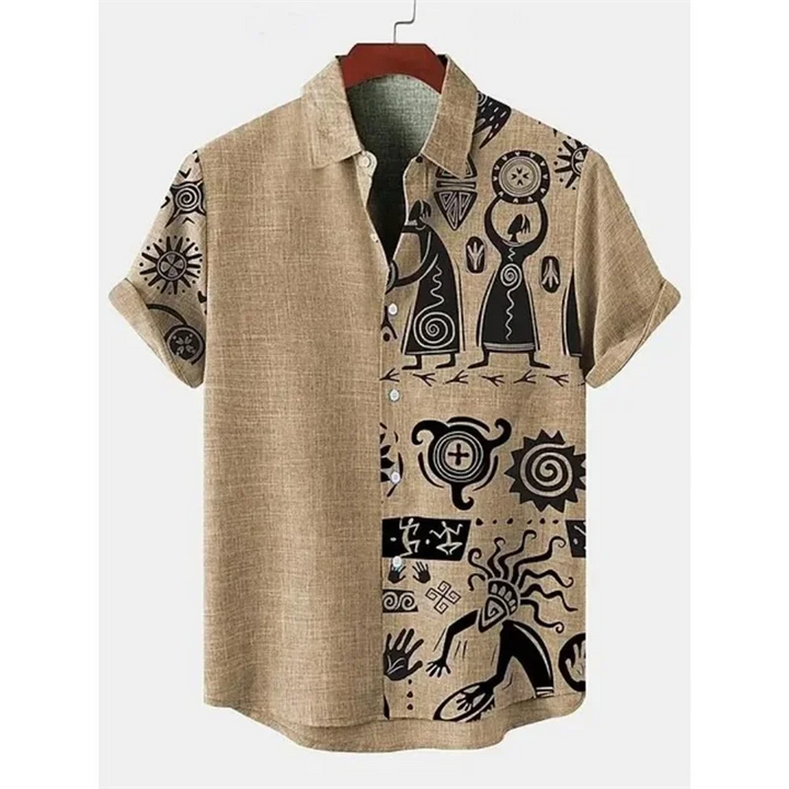 Korvess™ Tribal Print Shirt