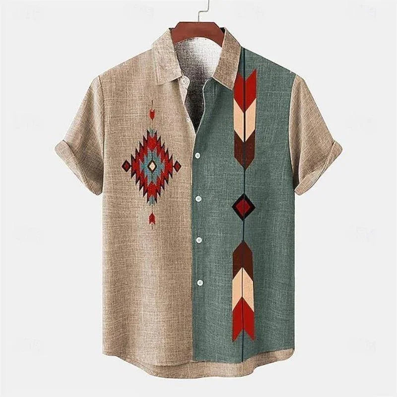 Korvess™ Tribal Print Shirt