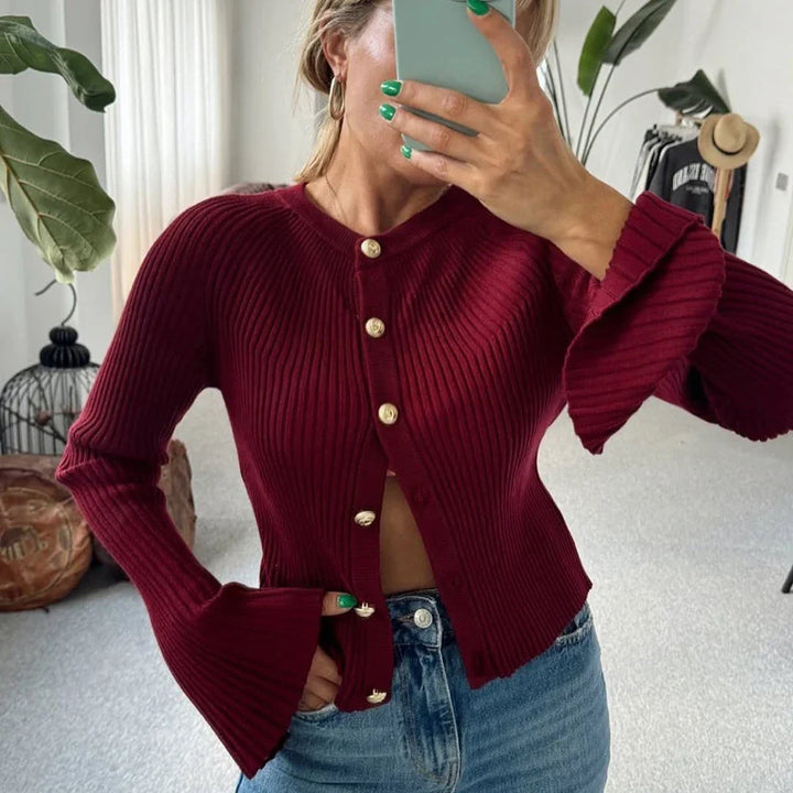 Travian™ Ribbed Cardigan