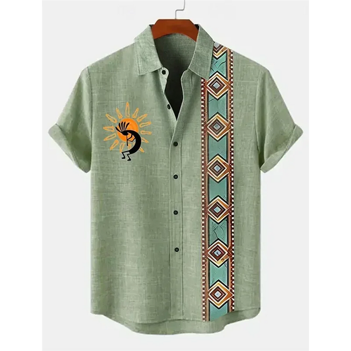 Korvess™ Tribal Print Shirt
