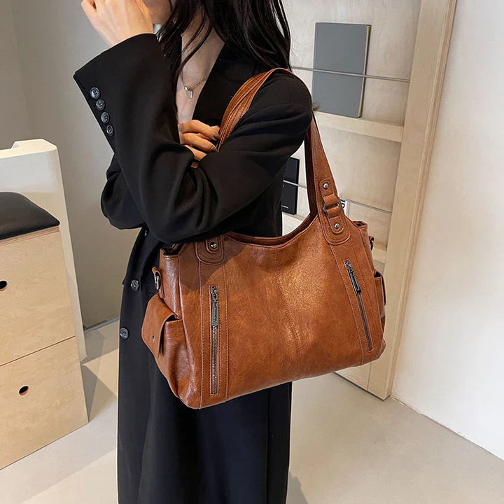 Cenvi™ shoulder bag with compartments