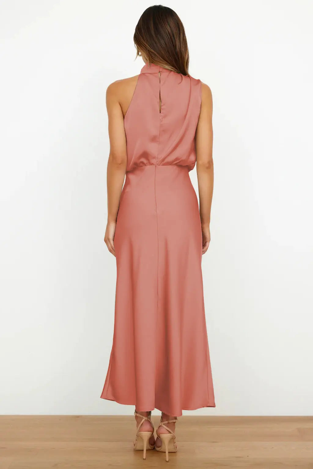 Selene™ Halterneck Long Dress