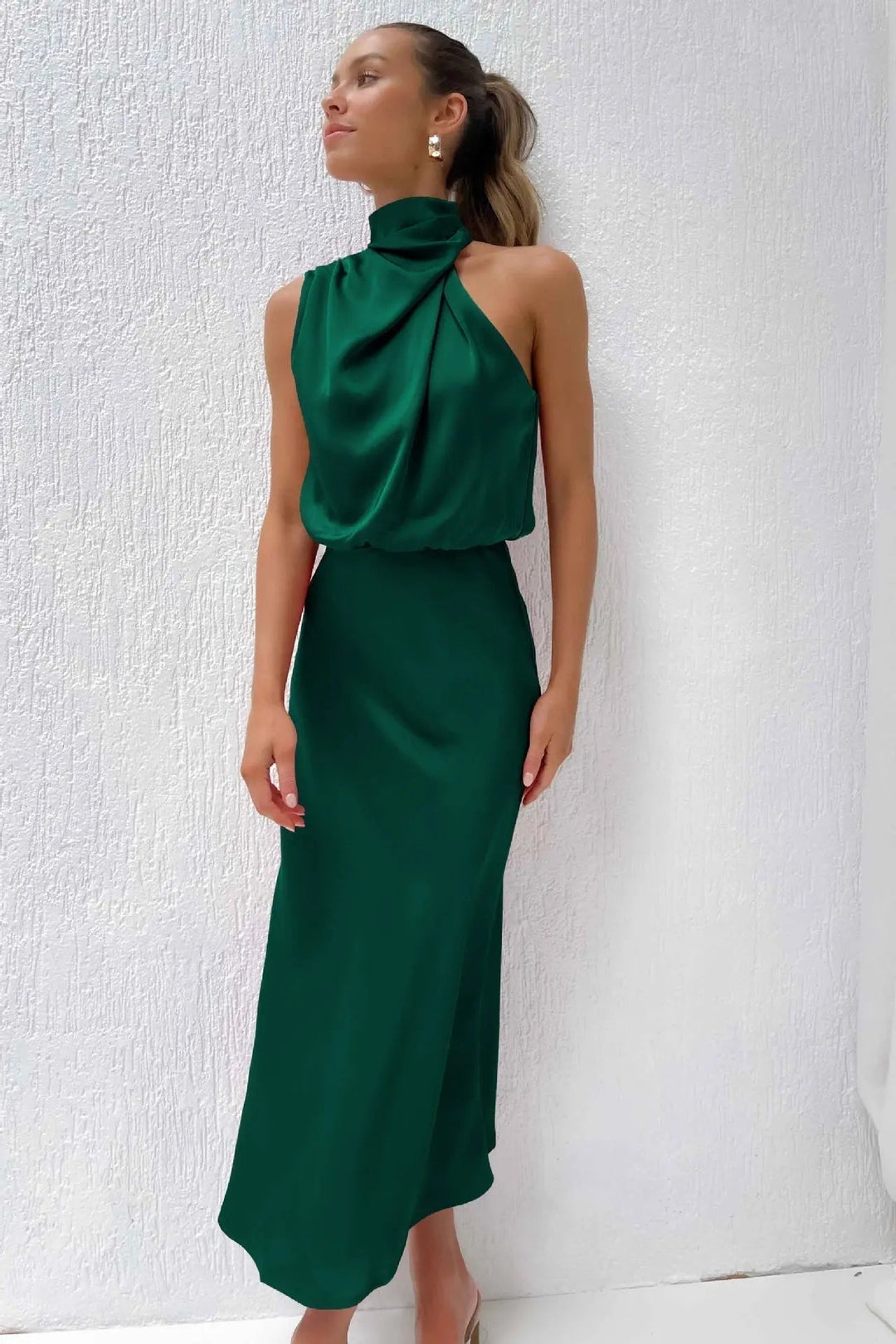 Selene™ Halterneck Long Dress