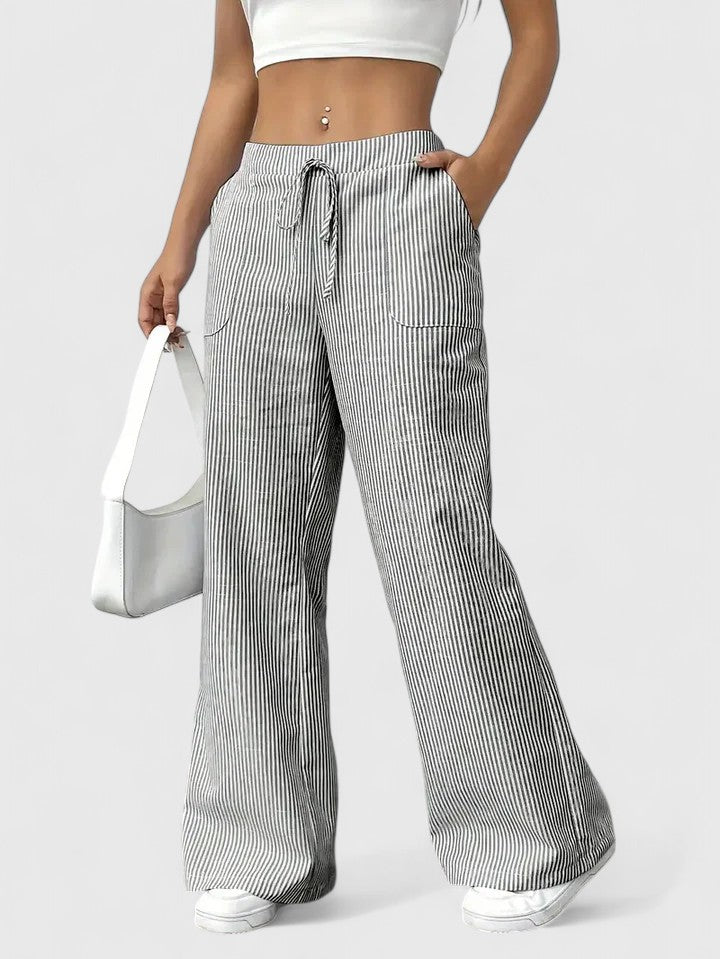 Siran™ wide pants with elegant touch