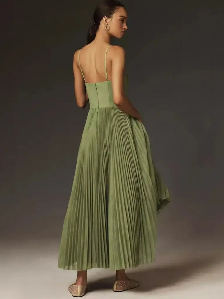 Stefina™ Corset Pleated Dress made of Tulle