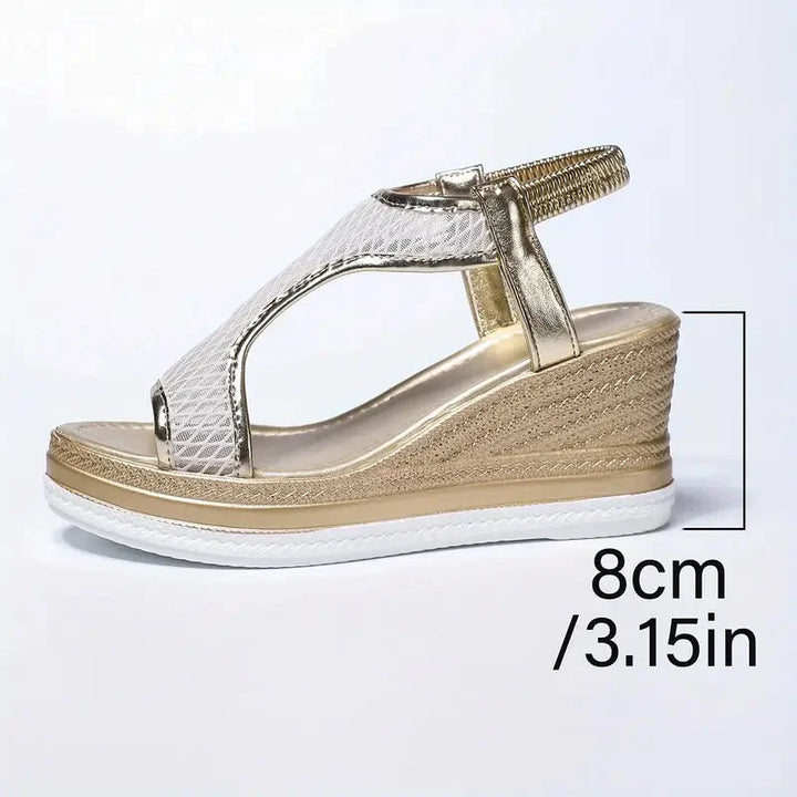 Thalia™ Orthopedic Sandals with Wedge Heel