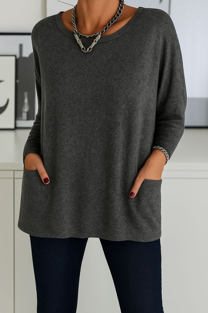 Clavien™ Long Knit Tunic