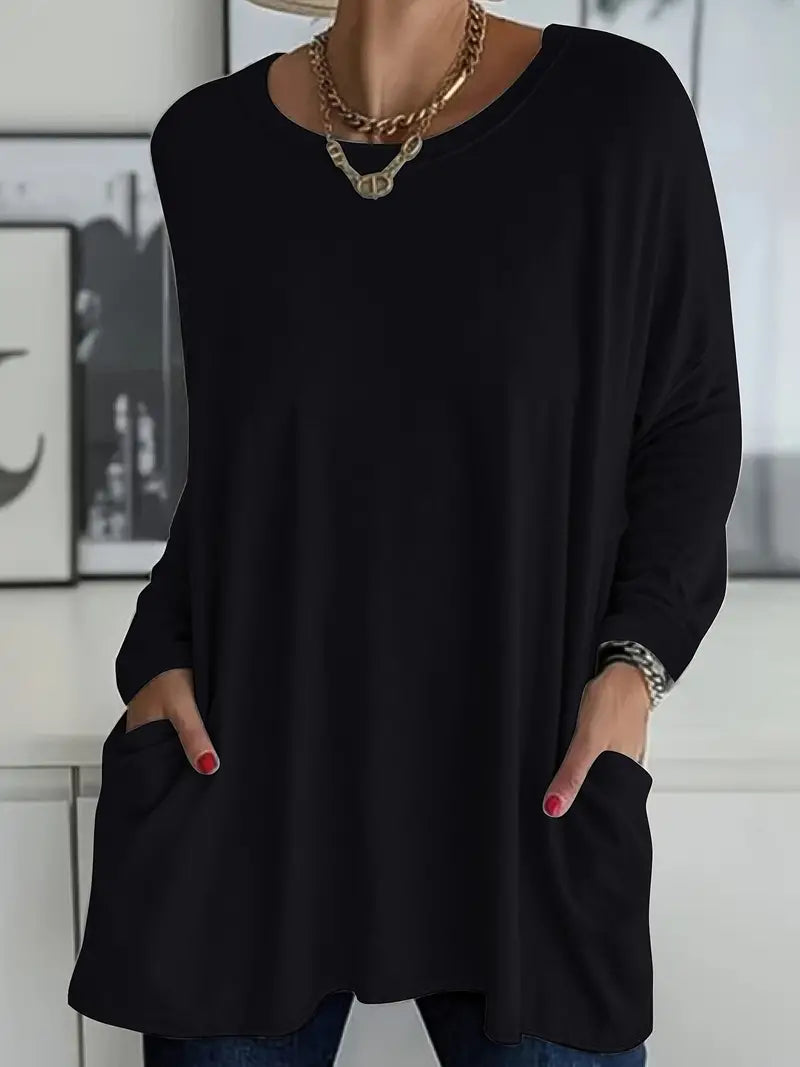 Clavien™ Long Knit Tunic
