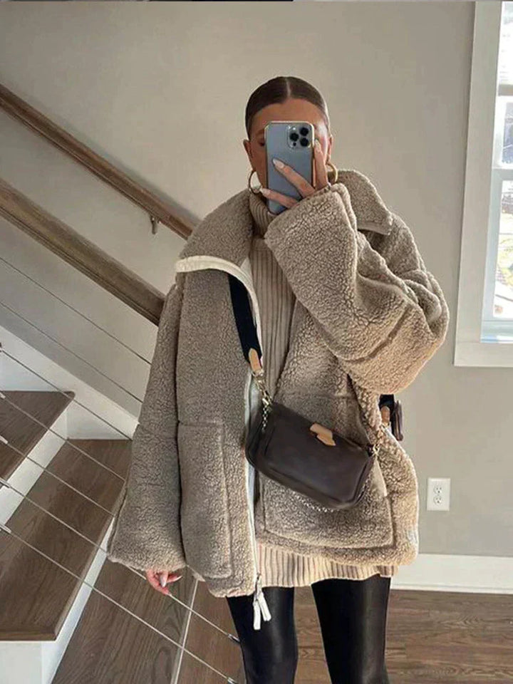 Amariel™ Oversize Teddy Coat