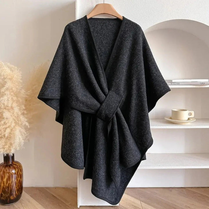 Lorva™ Long Poncho Scarf