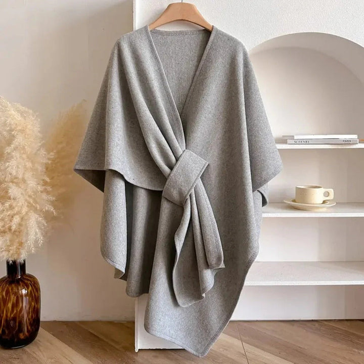 Lorva™ Long Poncho Scarf