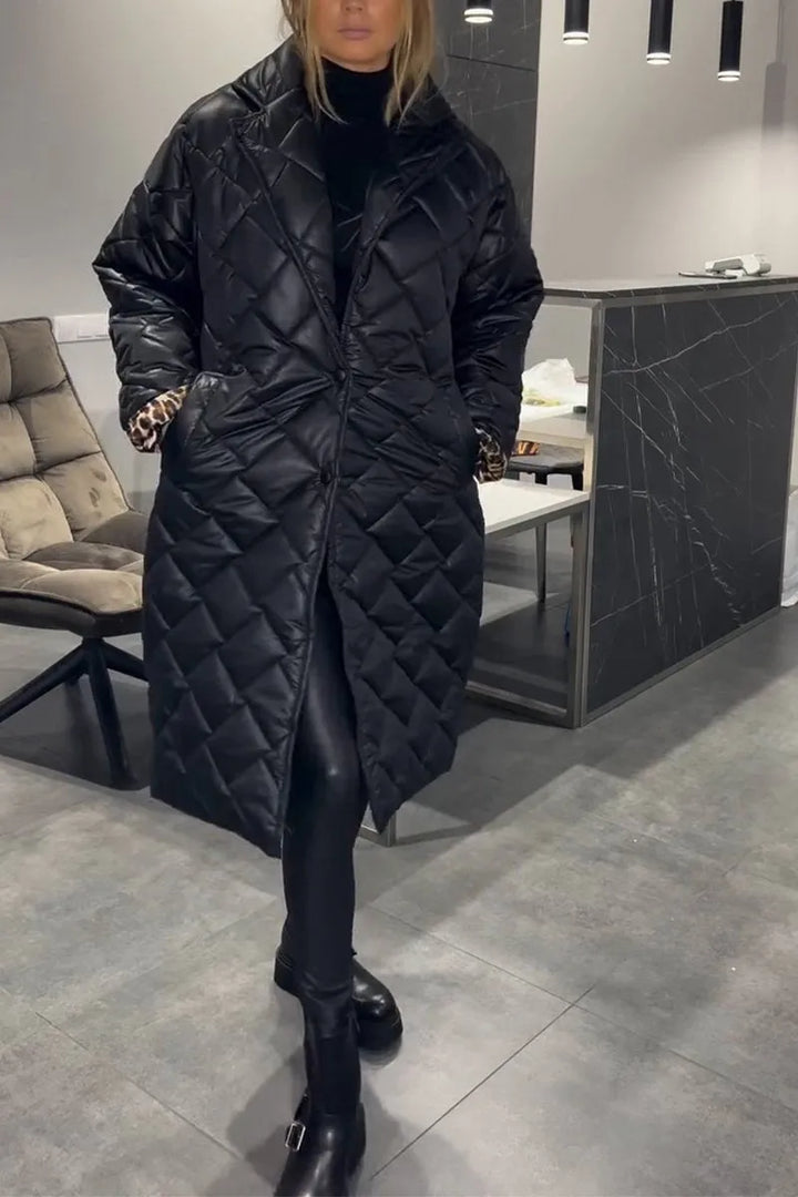 Darne™ Long Quilted Coat