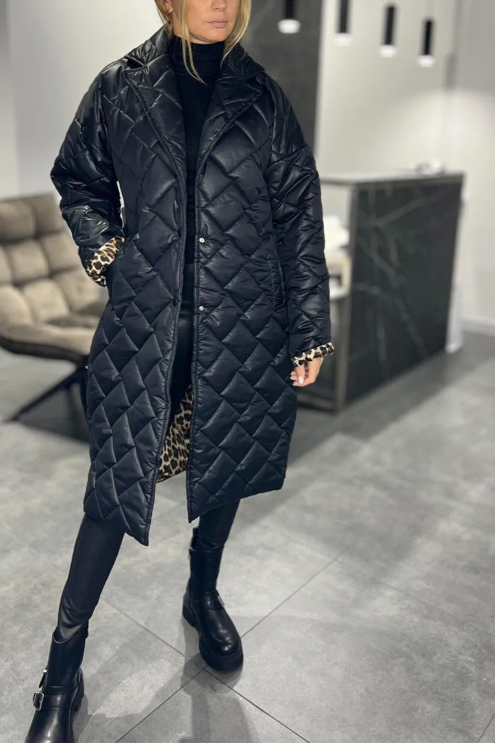 Darne™ Long Quilted Coat