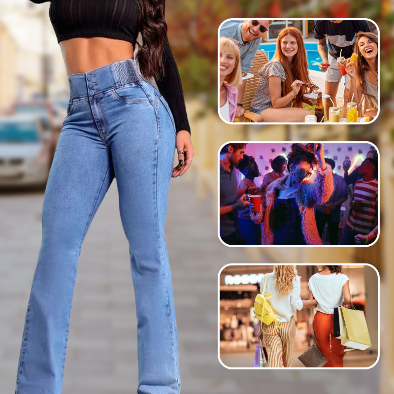 Flaryn™ High-Waist Flare Jeans