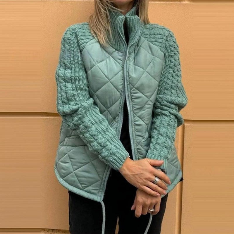 Veylorn™ Patchwork Puffer Jacket
