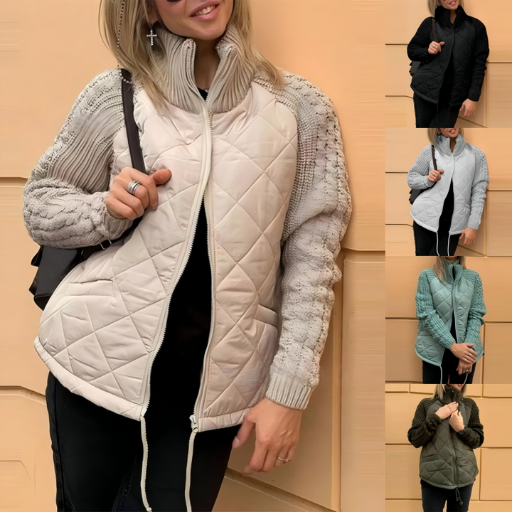 Veylorn™ Patchwork Puffer Jacket