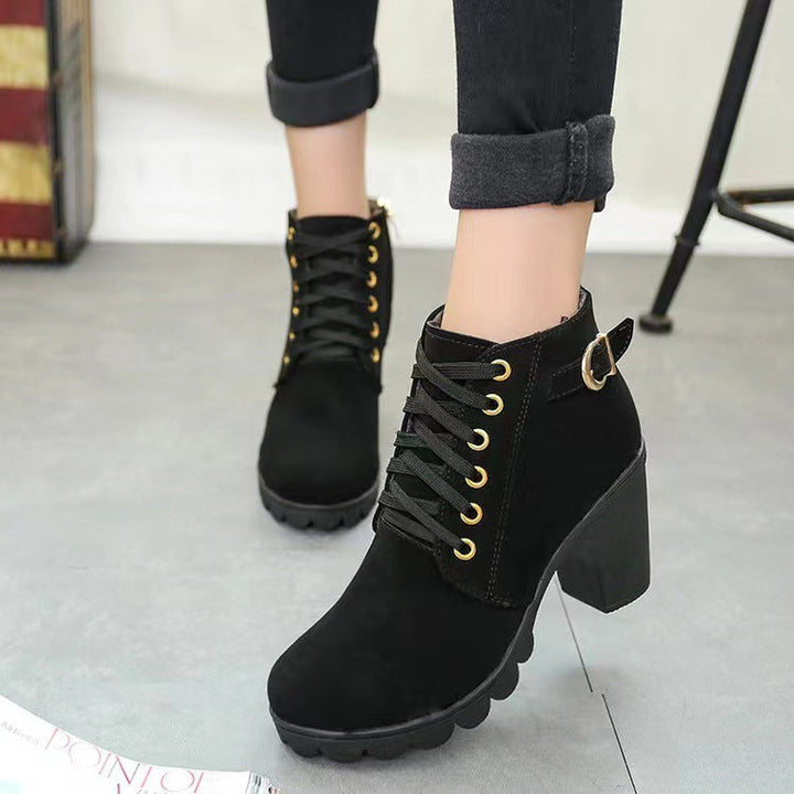 Olyvaris™ ankle boots with block heel