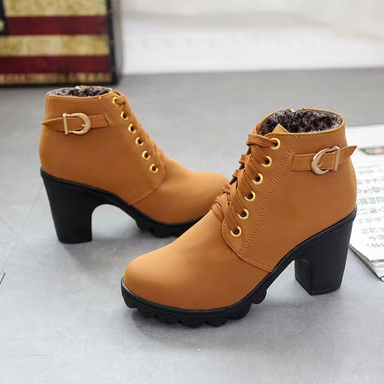 Olyvaris™ ankle boots with block heel