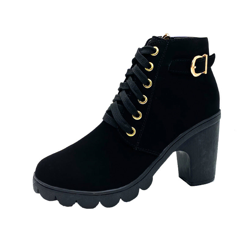 Olyvaris™ ankle boots with block heel