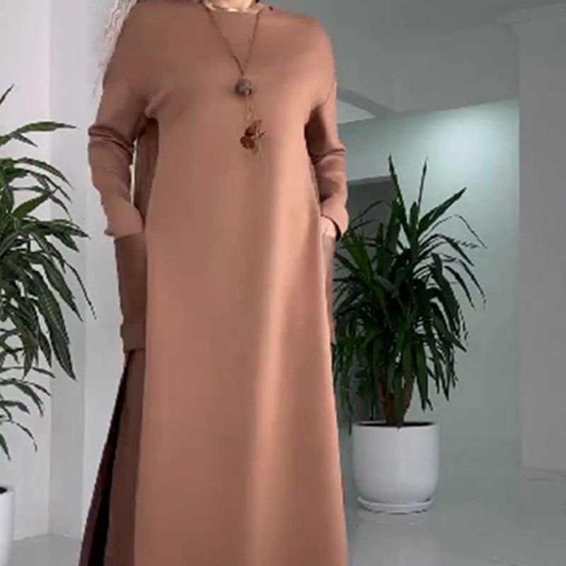 Dralvina™ patchwork dress with pockets